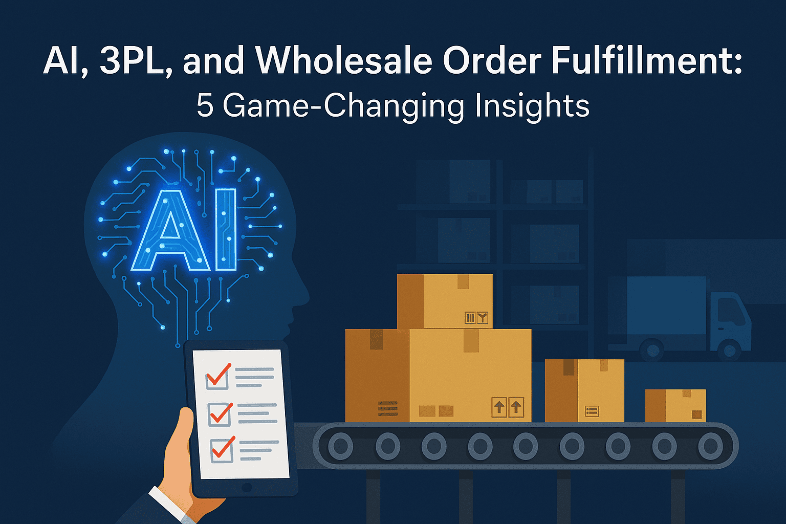 AI, 3PL, and Wholesale Order Fulfillment: 5 Game-Changing Insights