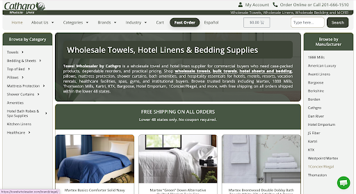 Towel Wholesaler (Cathgro)